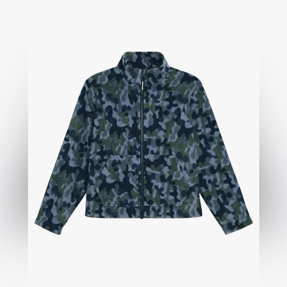 NWT Eddie Bauer Kids Green Camo and Blue 3 in 1 Light Weight Jacket Size M 10/12 - Picture 5 of 10